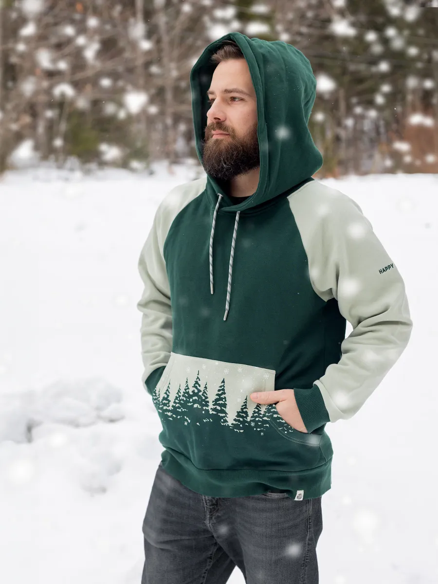 Powdered Pines Hoodie 3