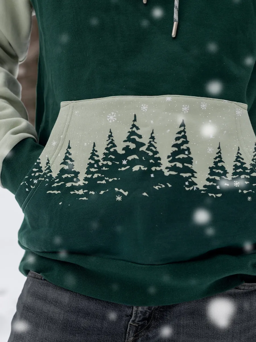 Powdered Pines Hoodie 5