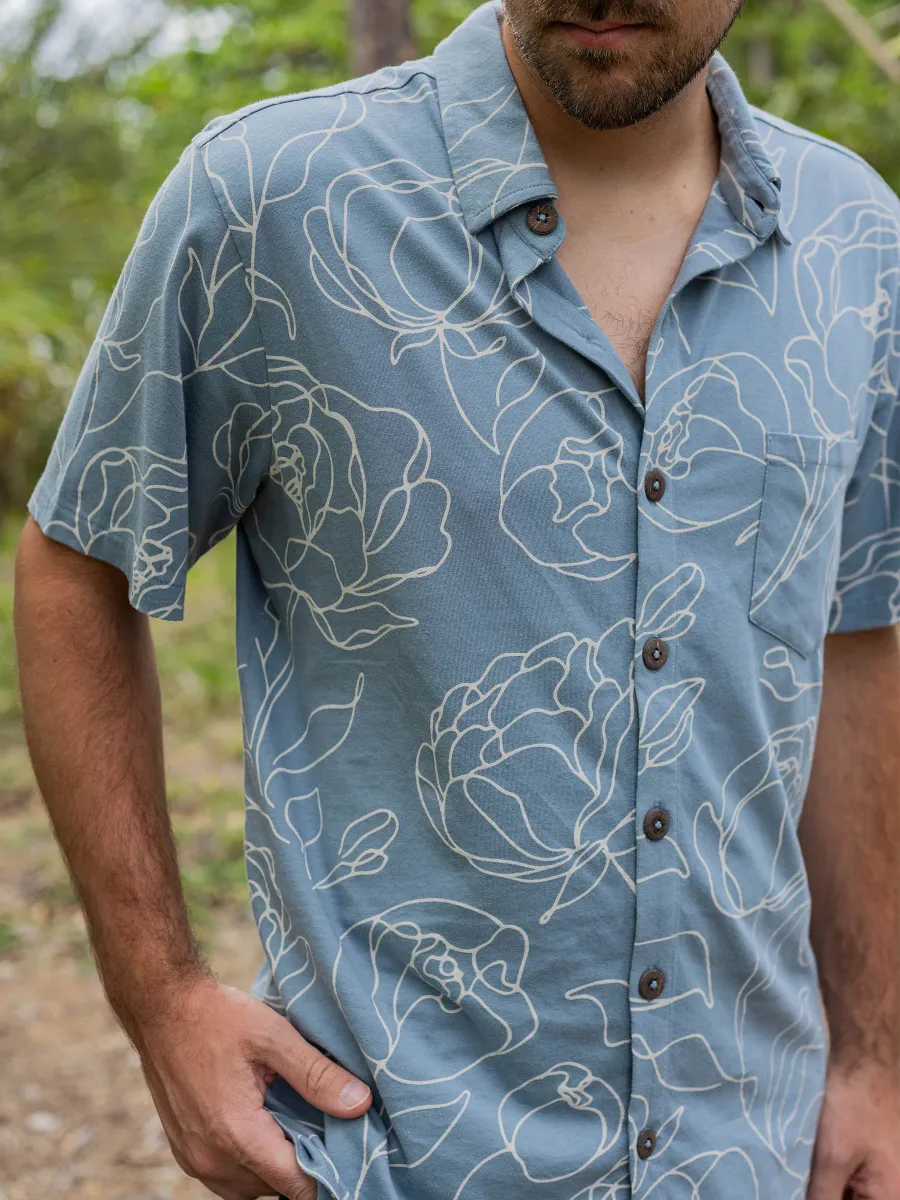 Rincon Shirt | Garden Rose 2