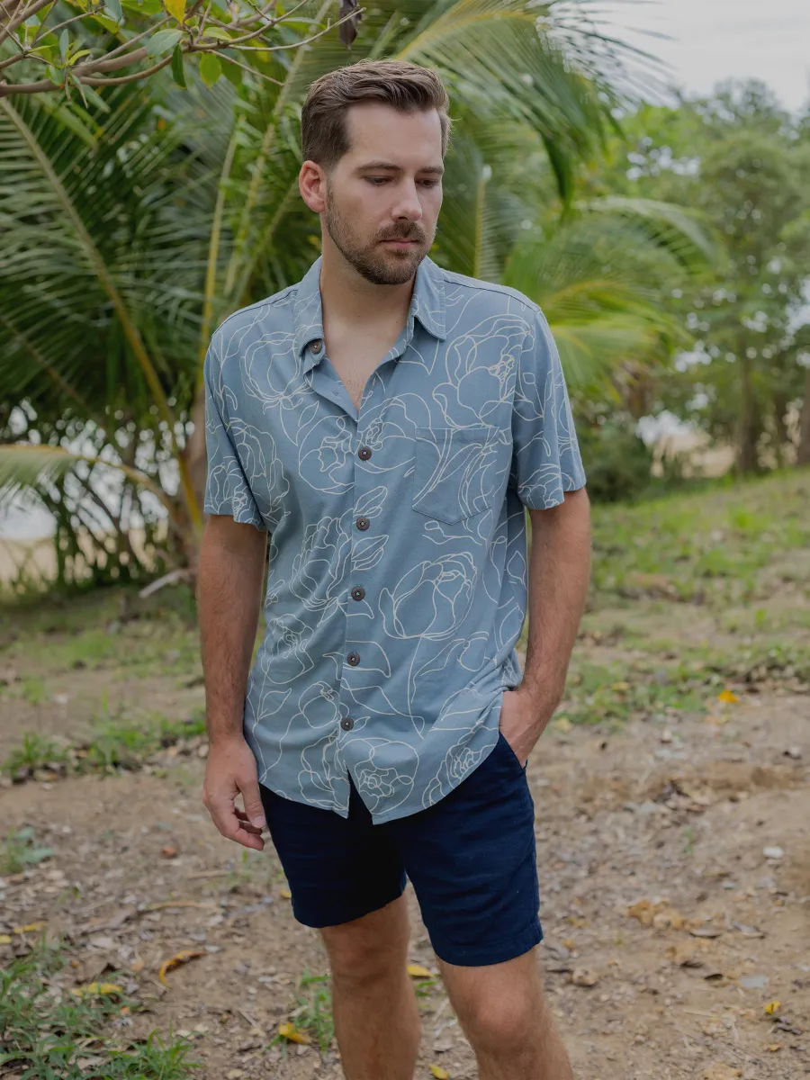 Rincon Shirt | Garden Rose 3