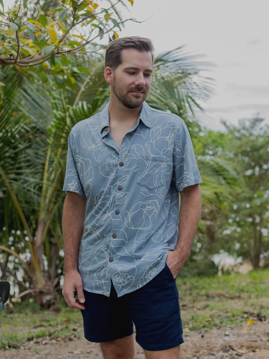 Rincon Shirt | Garden Rose 4
