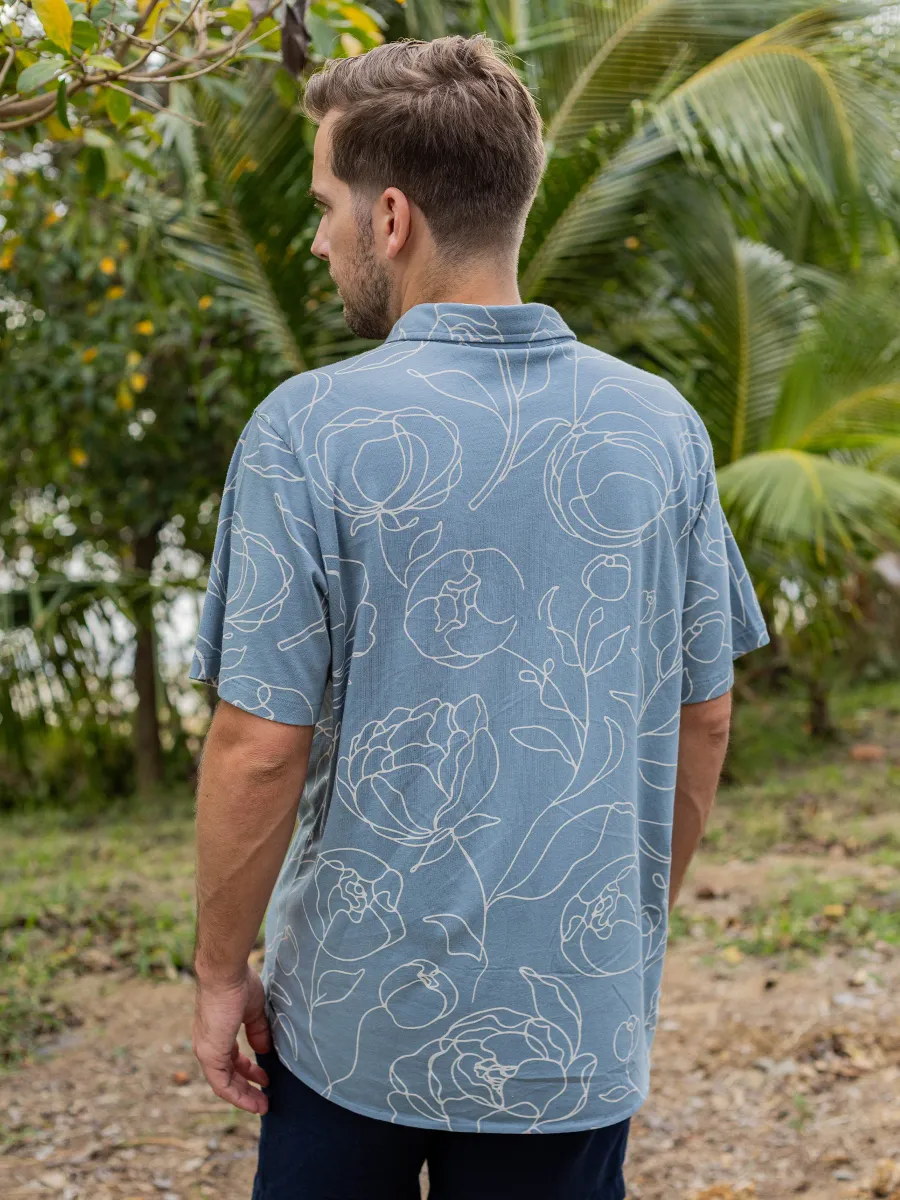 Rincon Shirt | Garden Rose 5