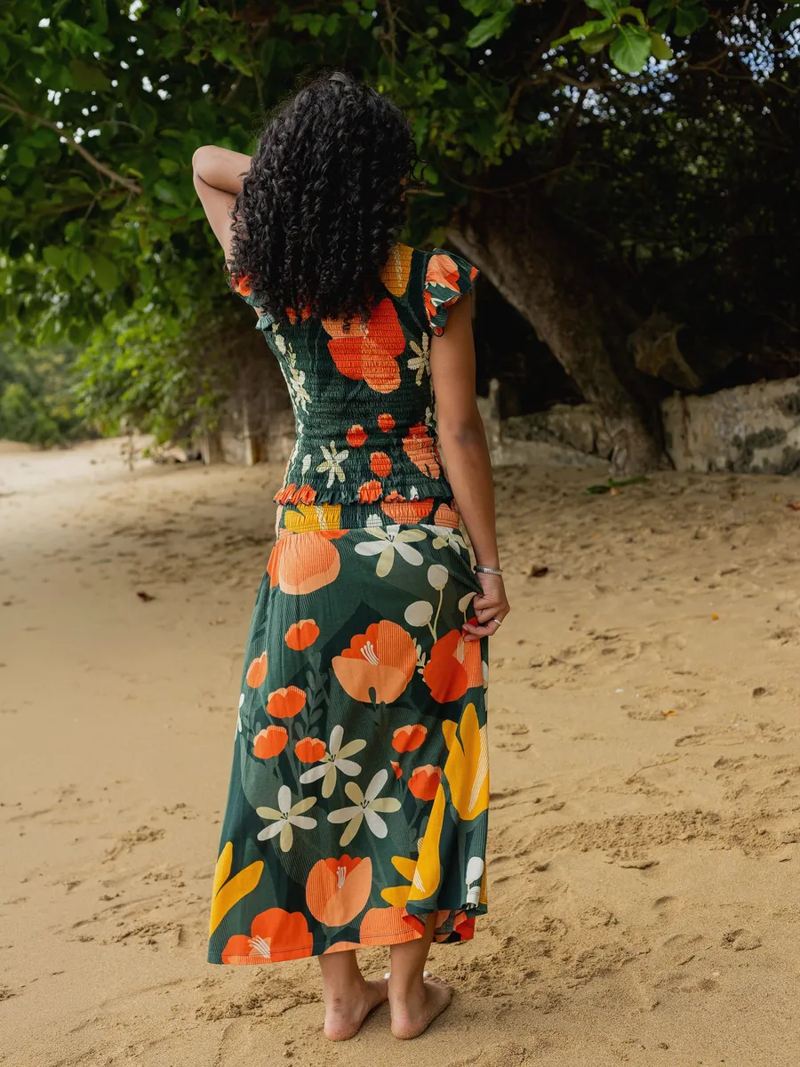 Smocked Skirt | Paradise 4