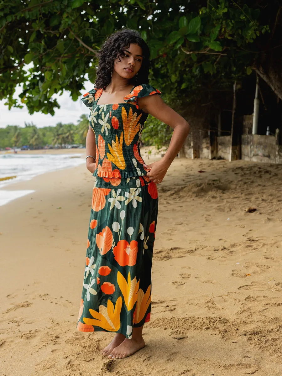 Smocked Skirt | Paradise 8