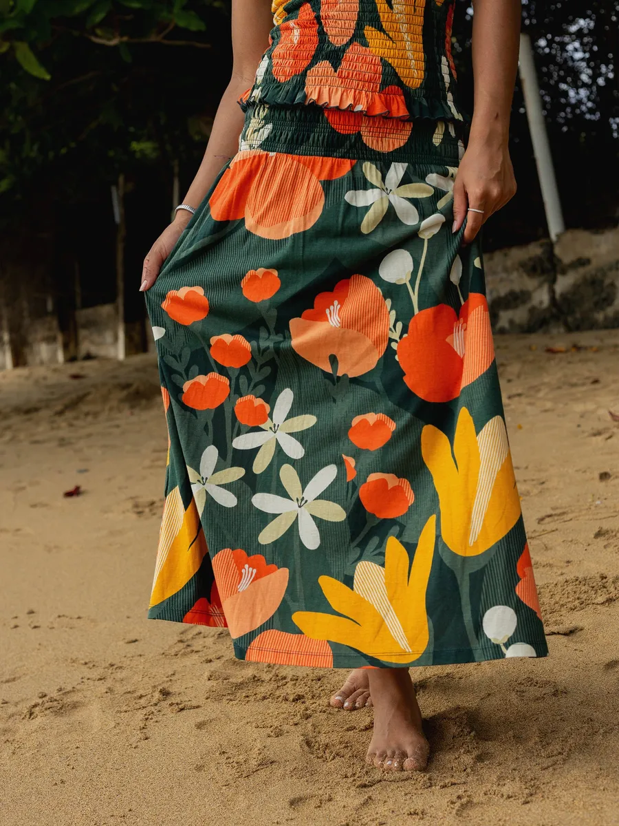 Smocked Skirt | Paradise 9