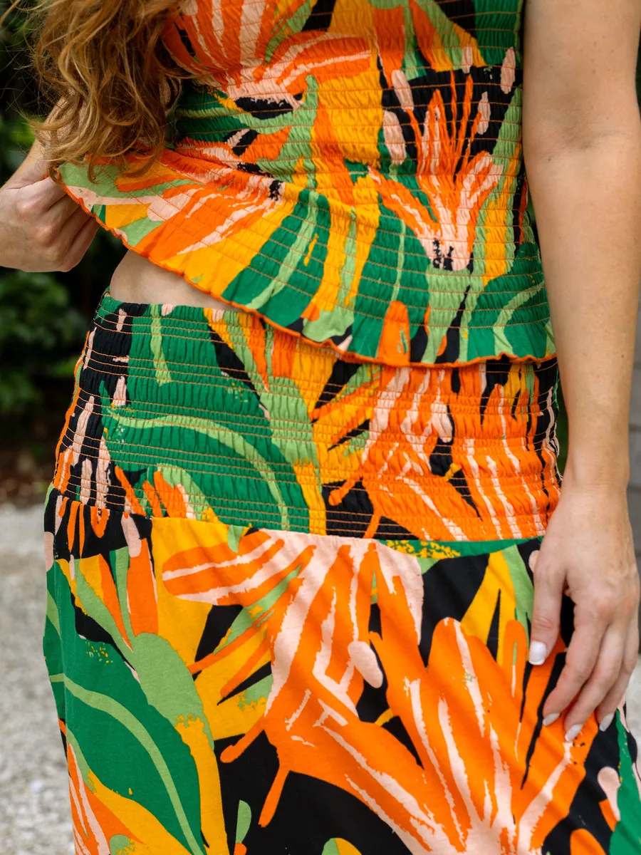 Smocked Skirt | Playa 3