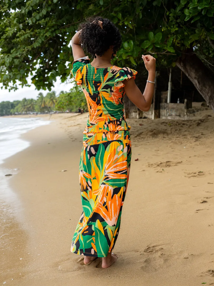 Smocked Skirt | Playa 6
