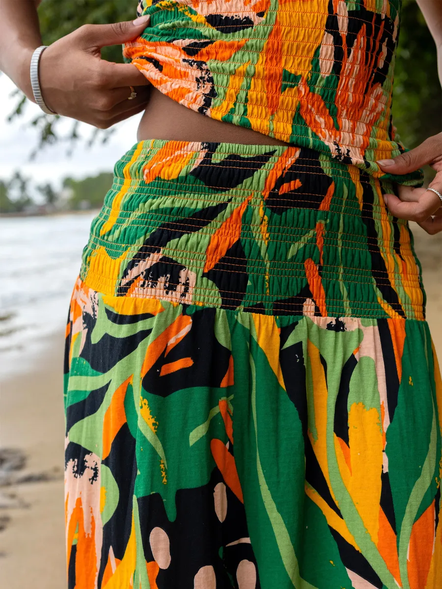 Smocked Skirt | Playa 7