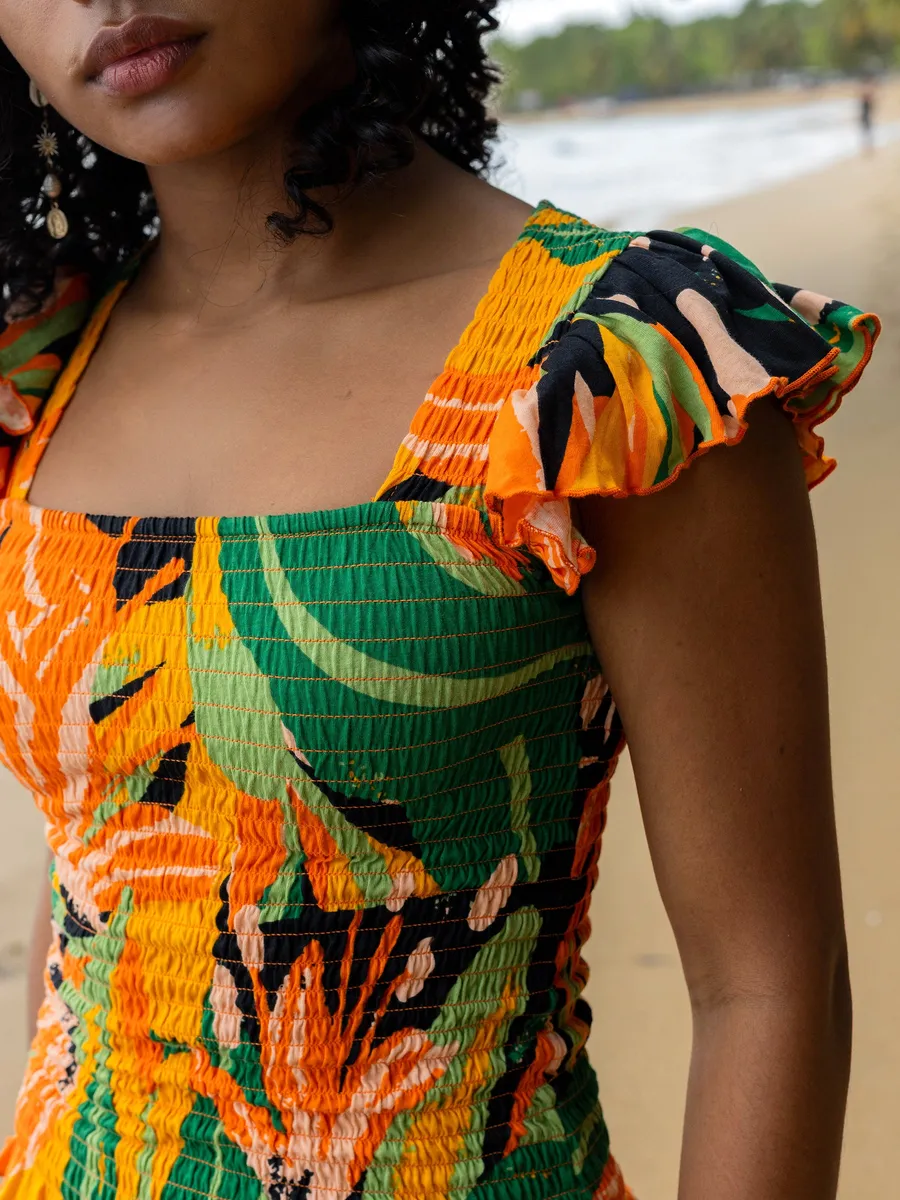Smocked Top | Playa 7