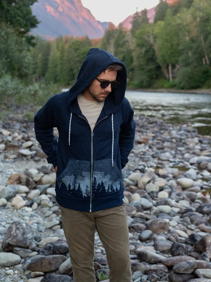Starlit Night Zip Hoodie 3