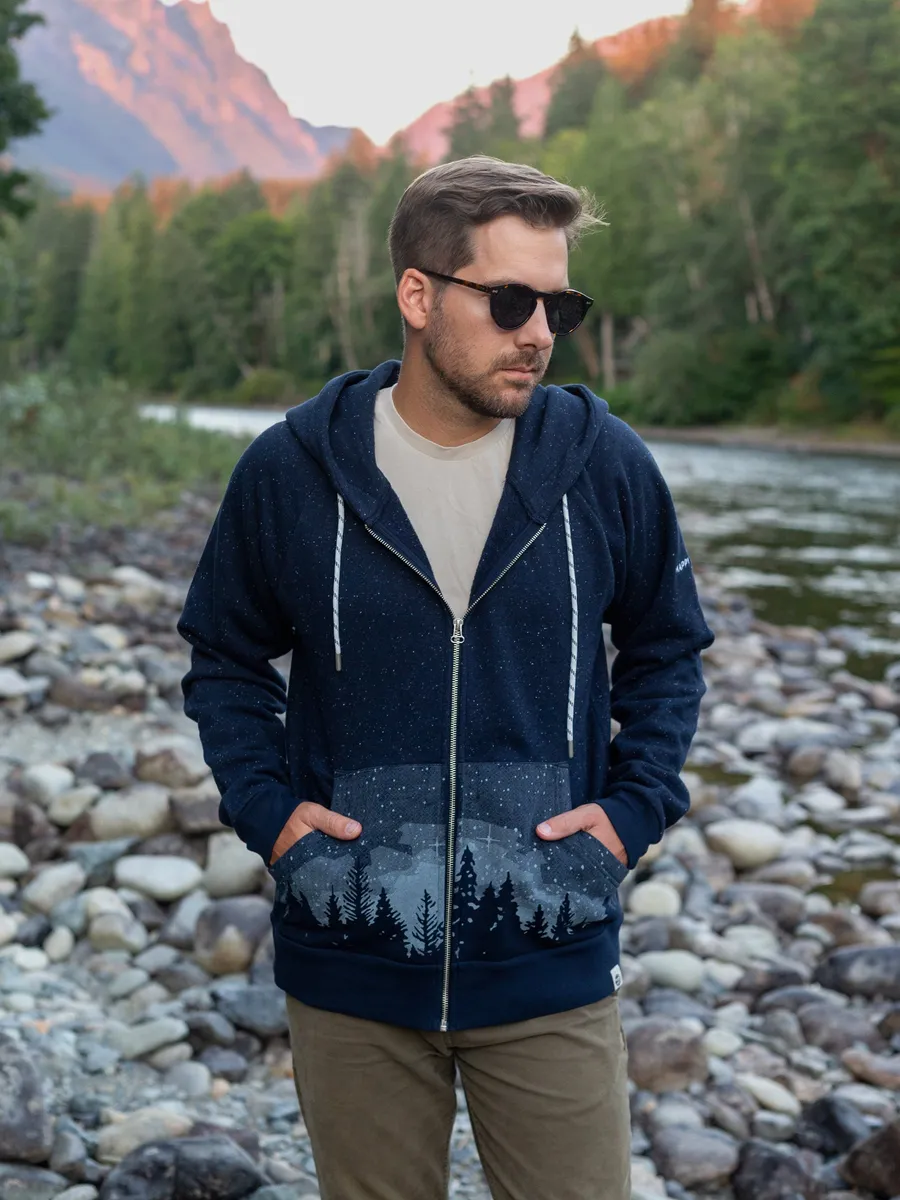 Starlit Night Zip Hoodie 4