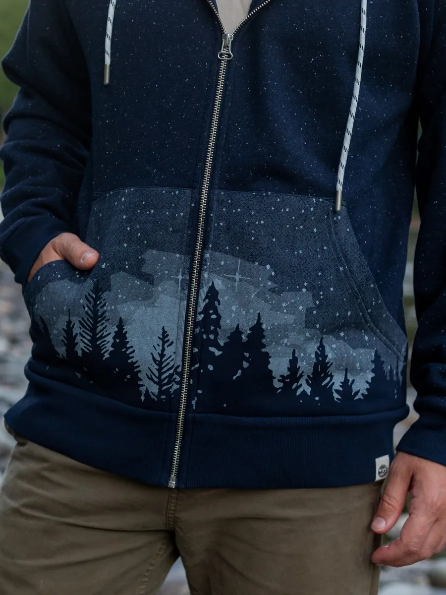 Starlit Night Zip Hoodie 5
