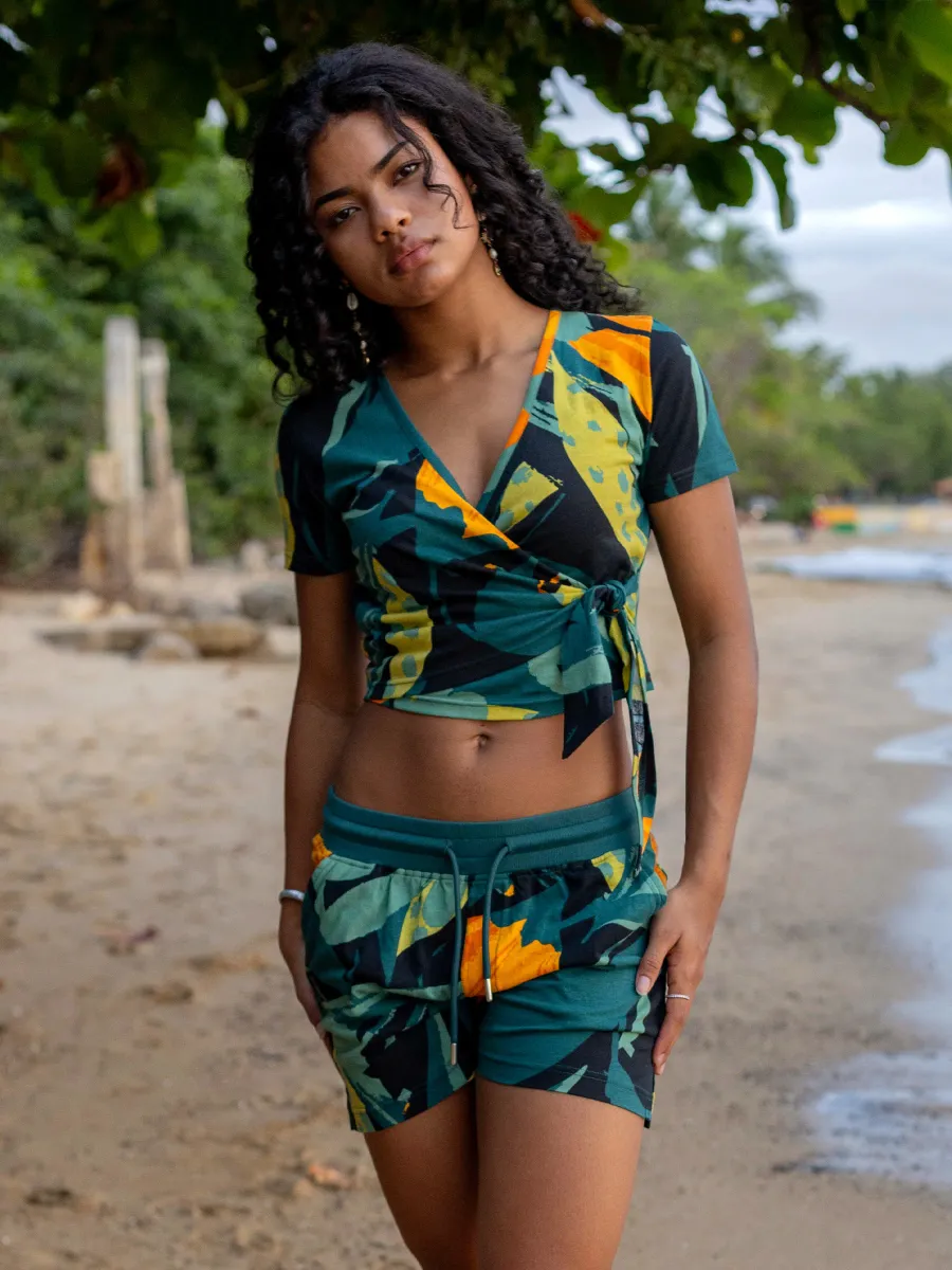 Wrap Crop Top | Hanalei 4