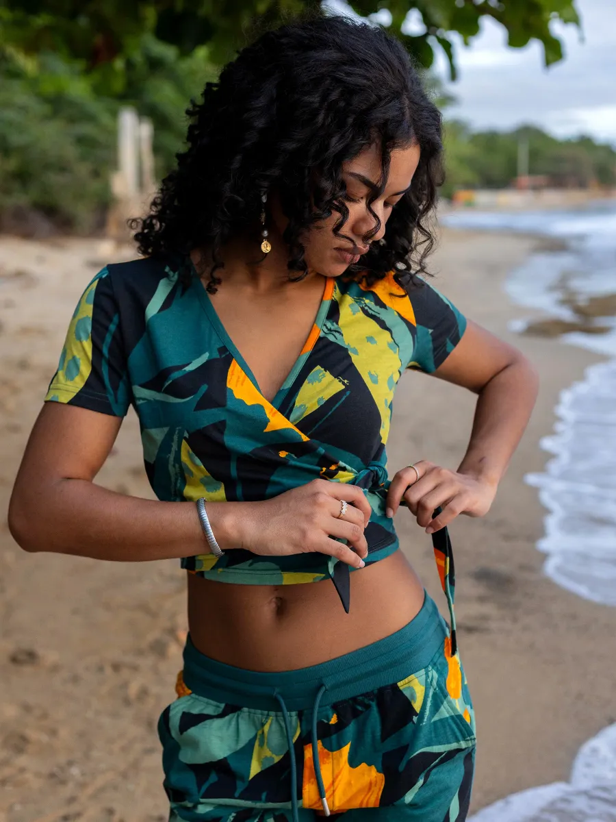 Wrap Crop Top | Hanalei 5