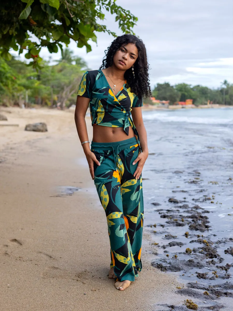 Wrap Crop Top | Hanalei 7
