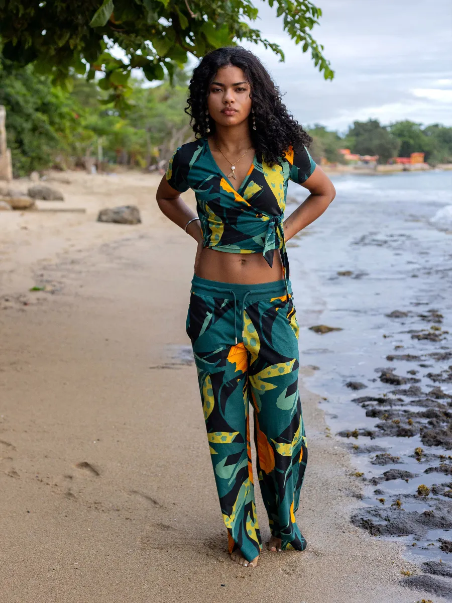 Wrap Crop Top | Hanalei 8