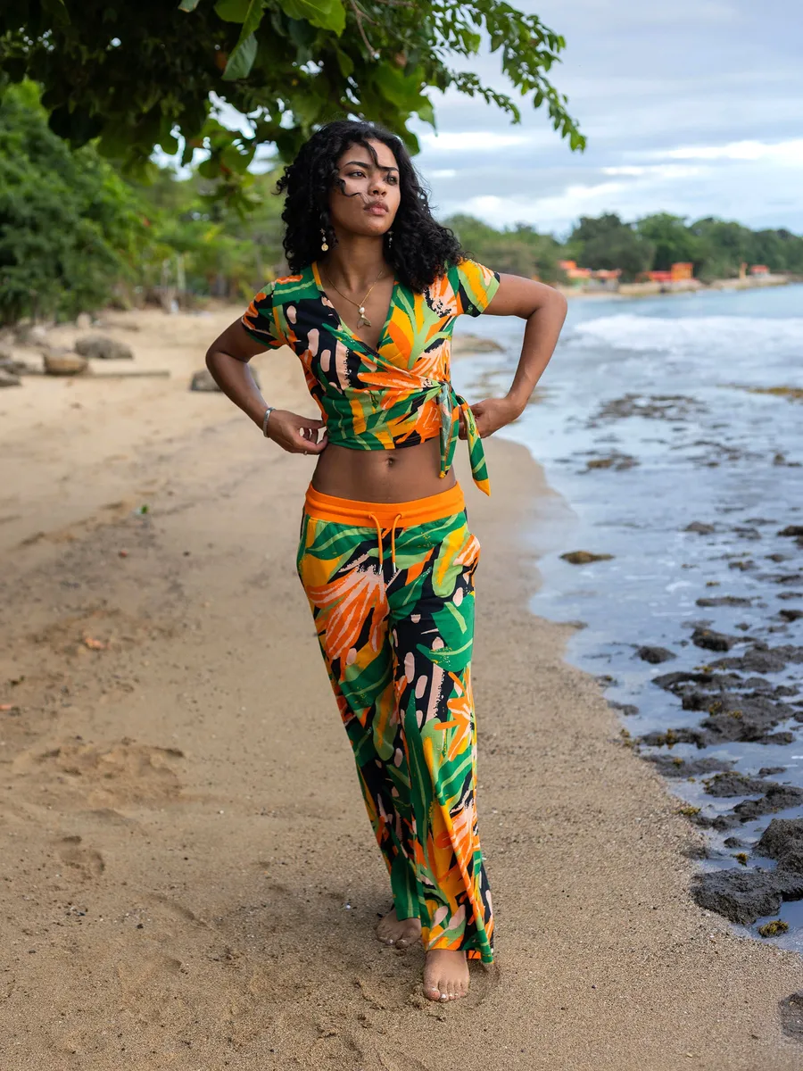 Wrap Crop Top | Playa 3