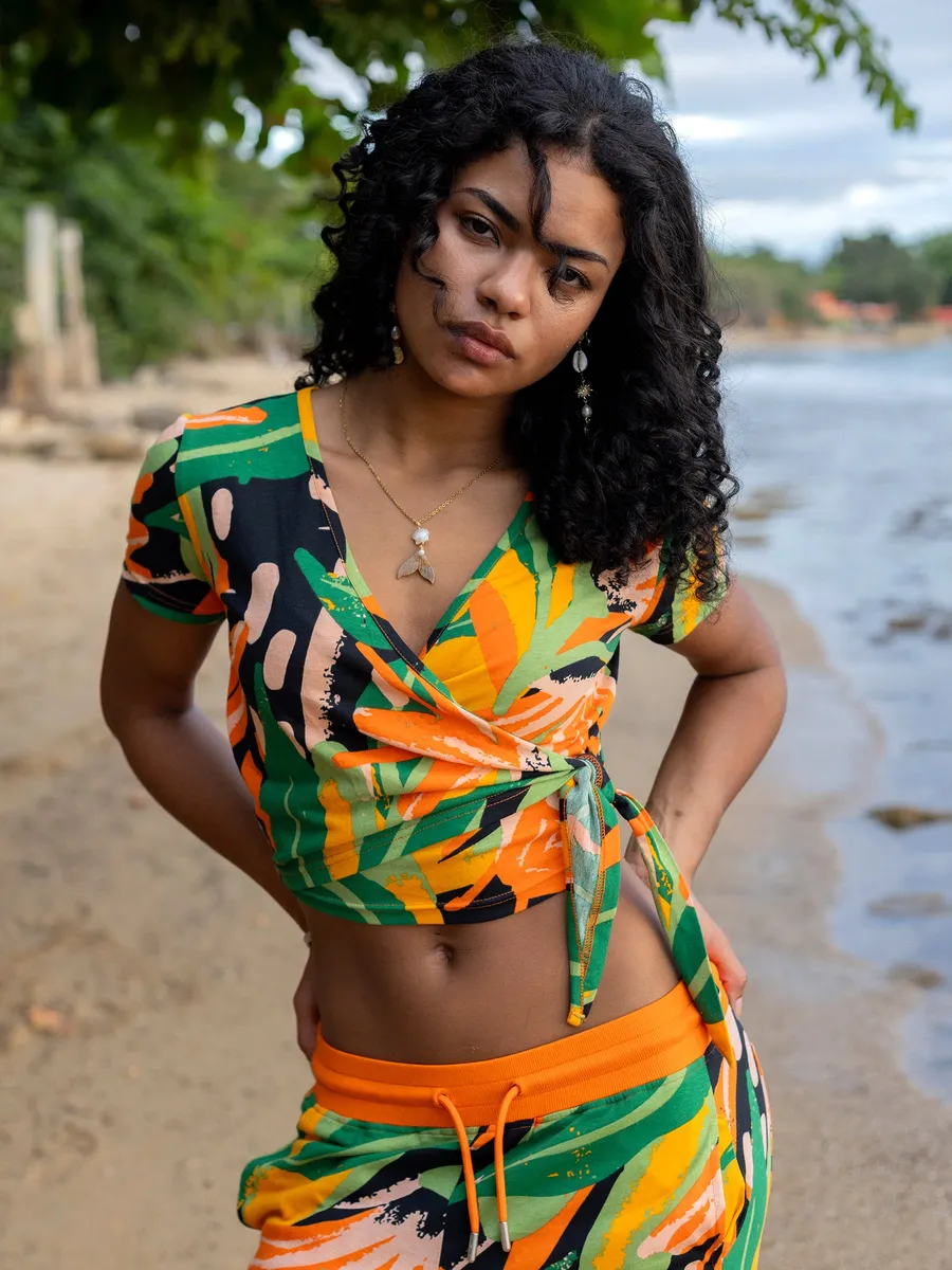 Wrap Crop Top | Playa 5