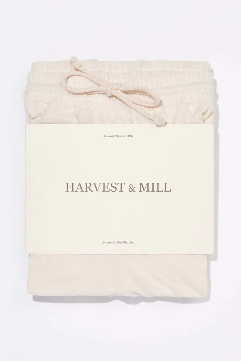 Men's Organic Athletic Shorts in Natural 3