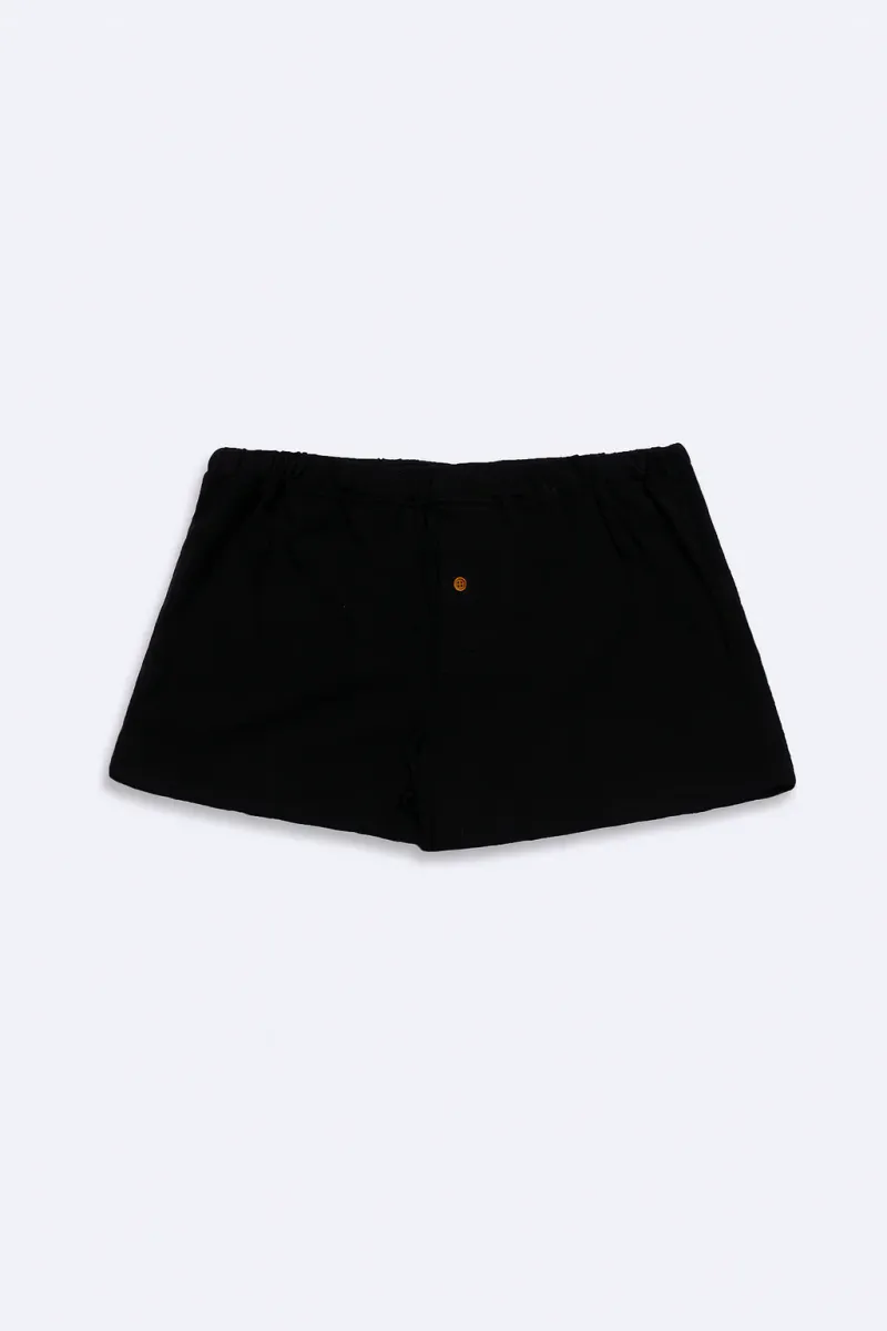 Men's Organic Cotton Boxers in Black 2