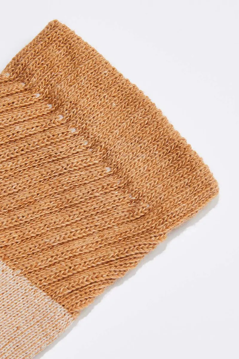 Men's Organic Cotton Socks Brown Ankle 4