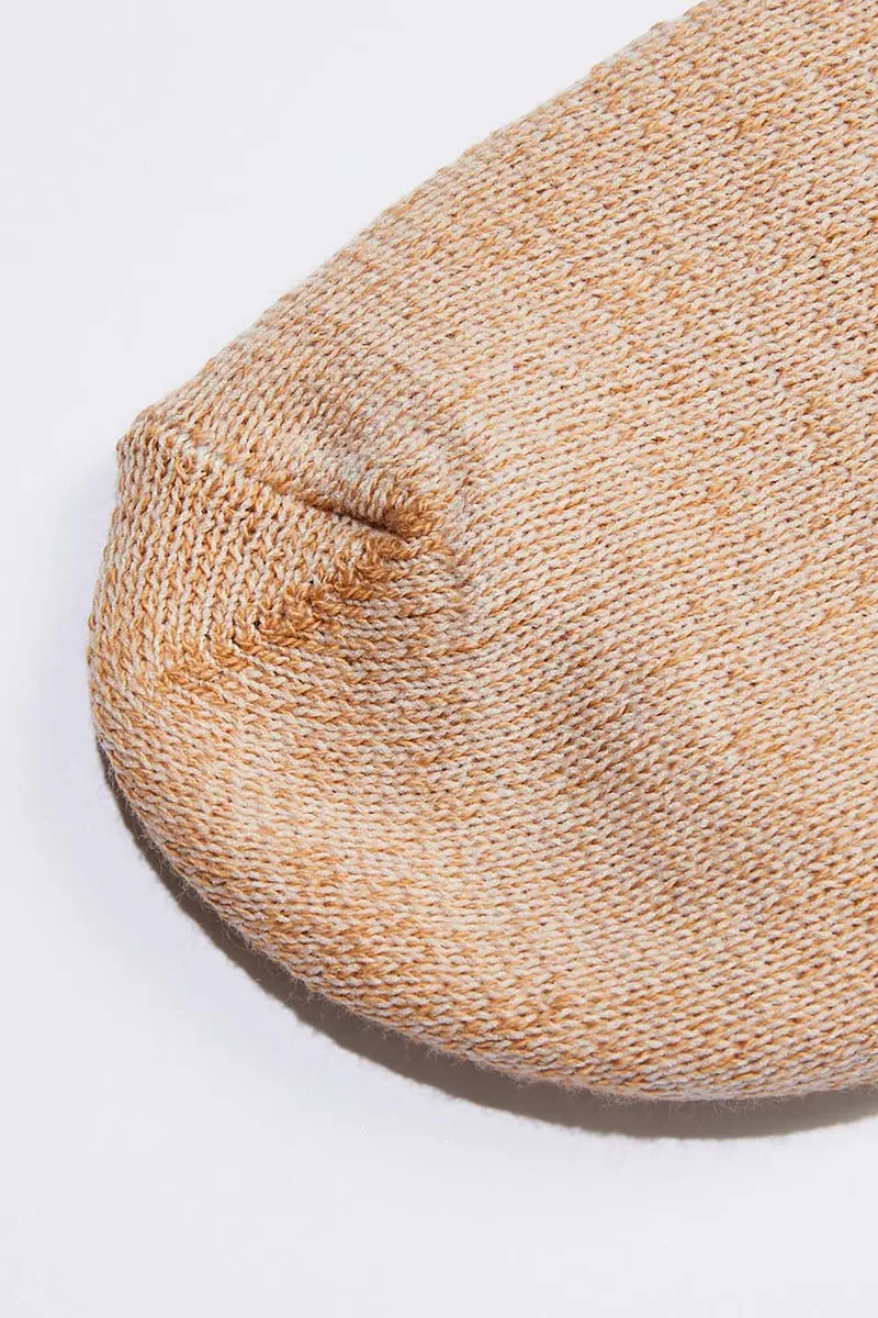 Men's Organic Cotton Socks Brown Ankle 6