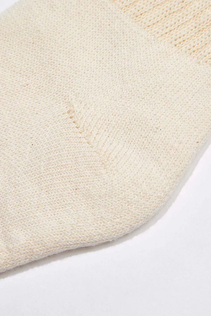 Men's Organic Cotton Socks Natural-White Ankle 5