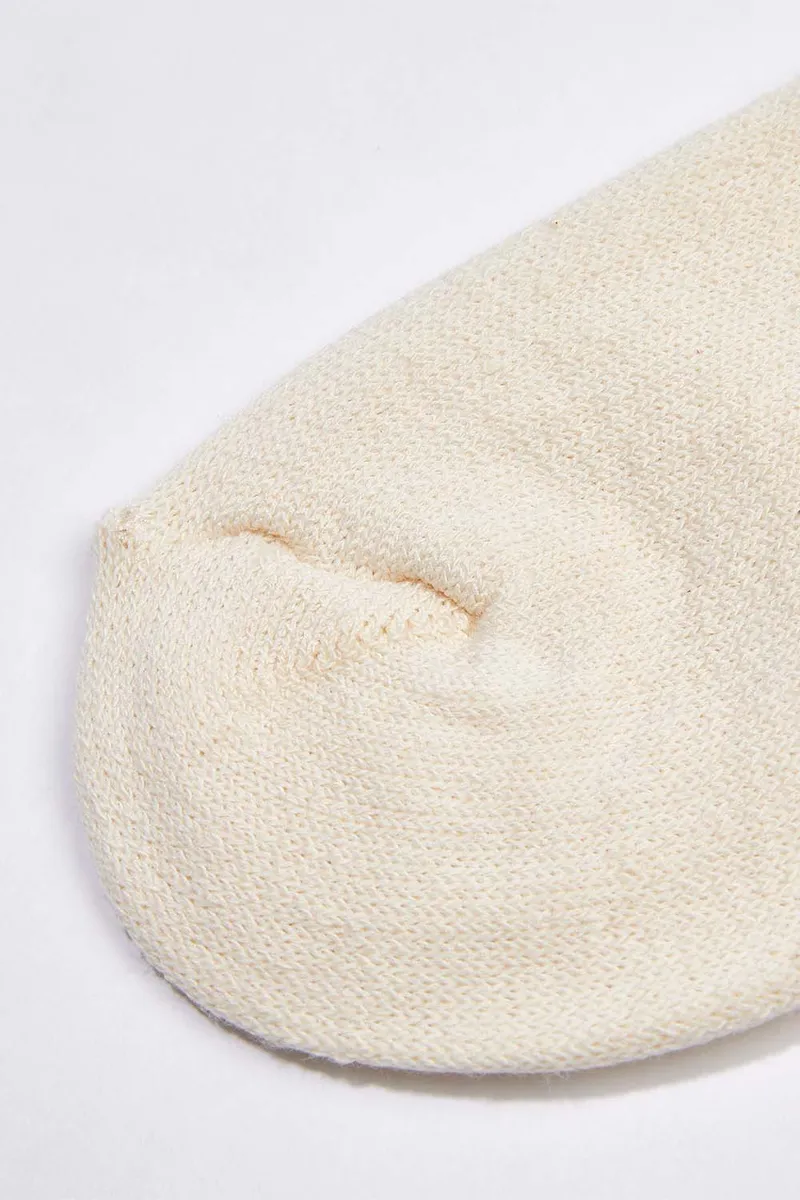 Men's Organic Cotton Socks Natural-White Ankle 6