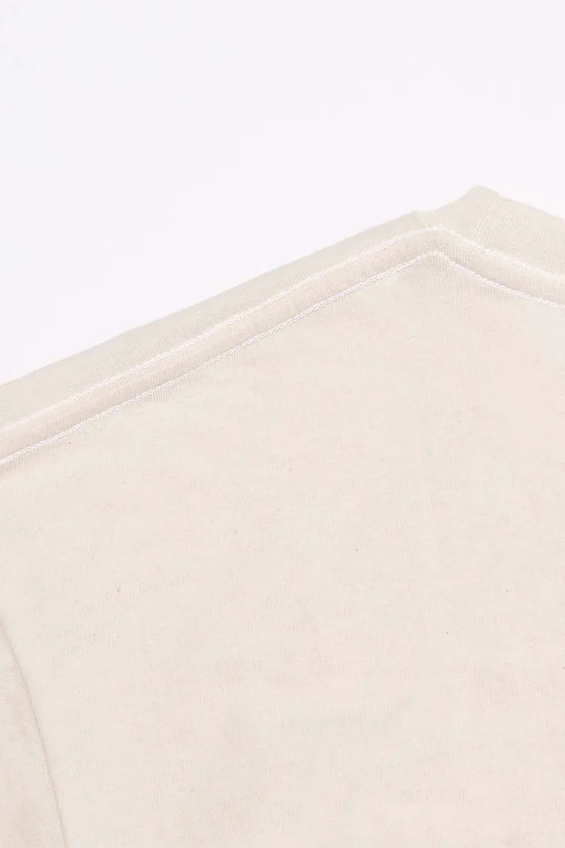 Men's Organic Crew Tee in Natural 10