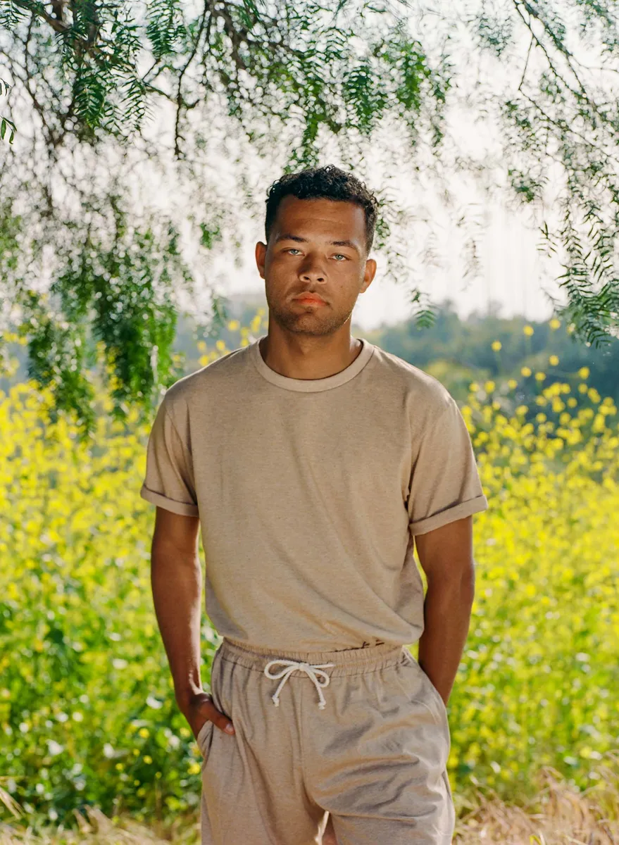 Men's Organic Heirloom Brown Crew Tee 2