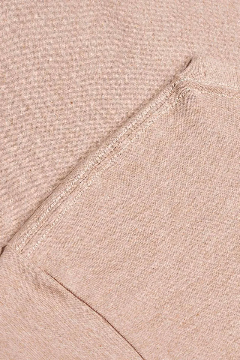 Men's Organic Heirloom Brown Crew Tee 5