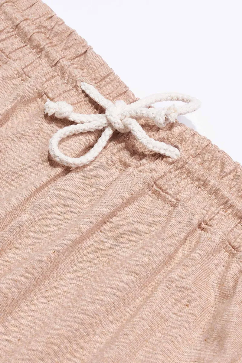 Men's Organic Heirloom Brown Jogger Pants 4