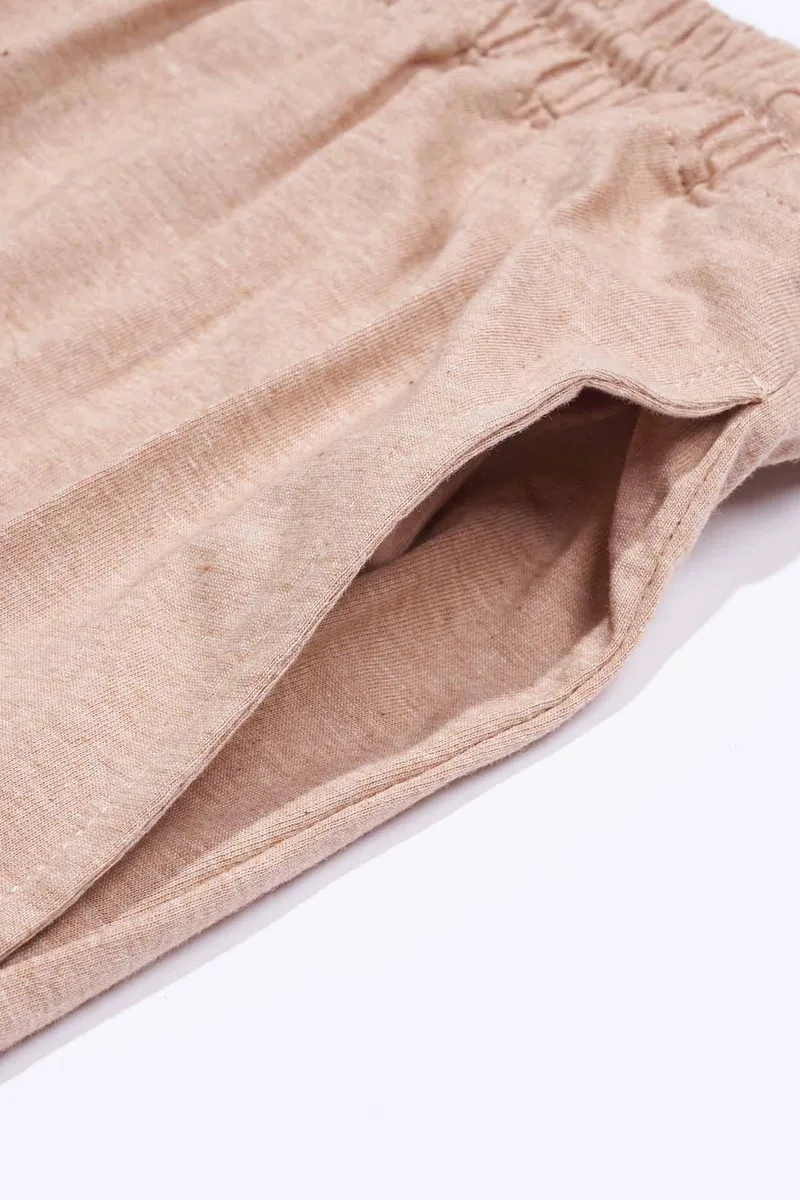 Men's Organic Heirloom Brown Jogger Pants 6