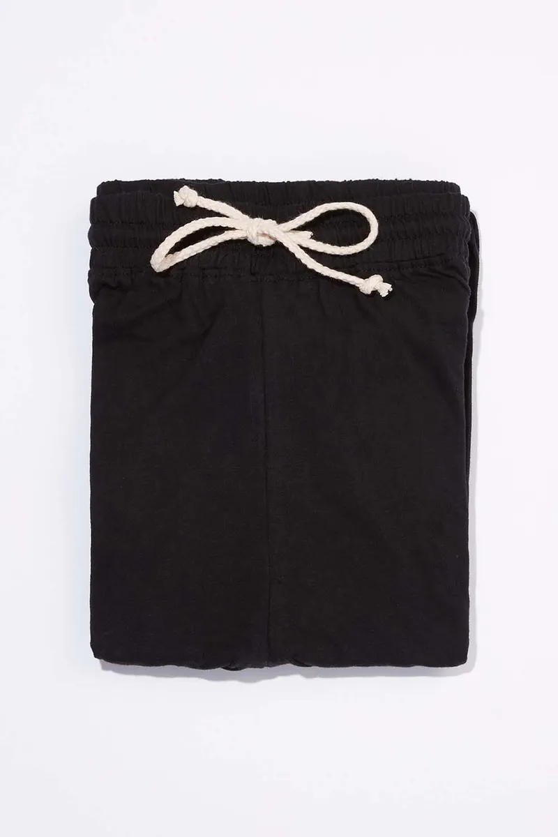 Men's Organic Jogger Pants in Black 8