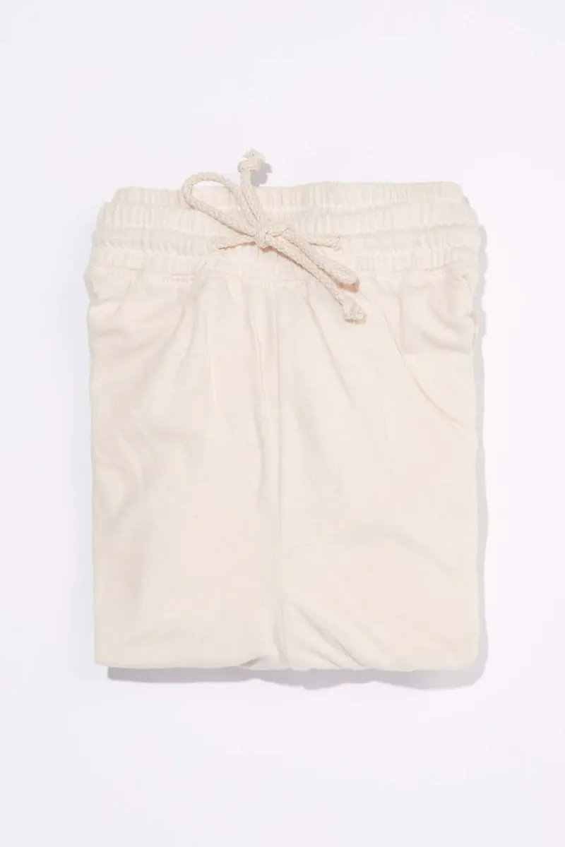Men's Organic Jogger Pants in Natural 9