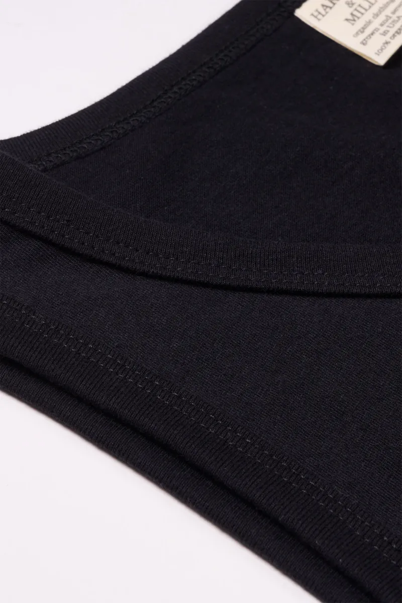 Men's Organic Tank Top in Black 5