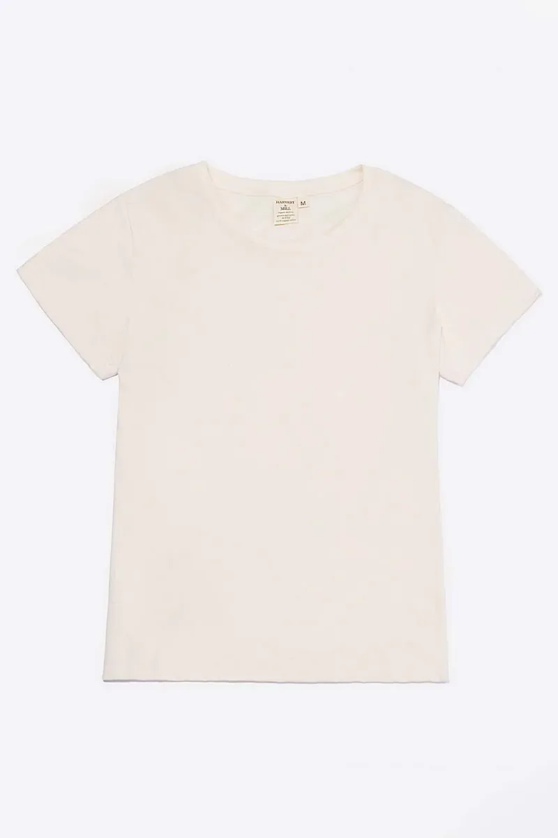 Women's Organic Crew Tee in Natural 5