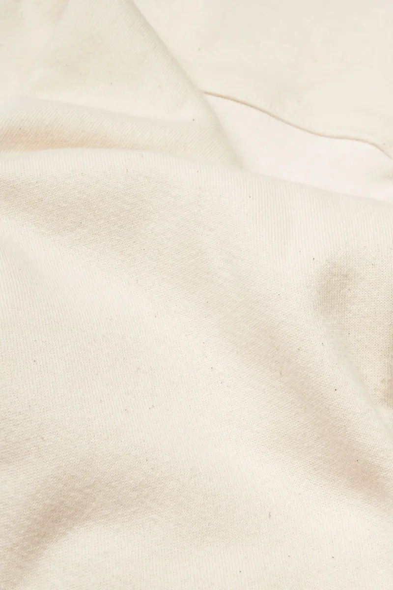 Women's Organic Heavyweight Crew Sweatshirt in Natural 6