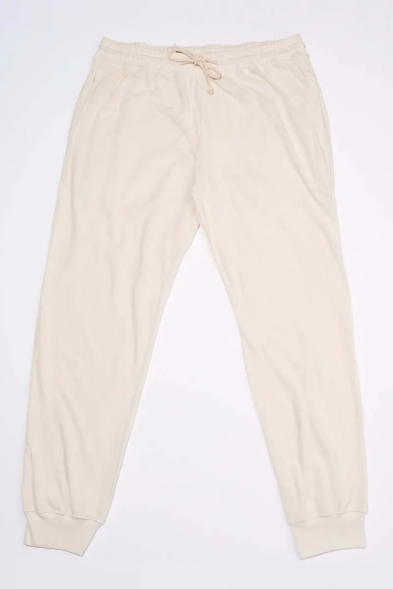 Women's Organic Natural Pack: Jogger Pants + Unisex Style Tee 3