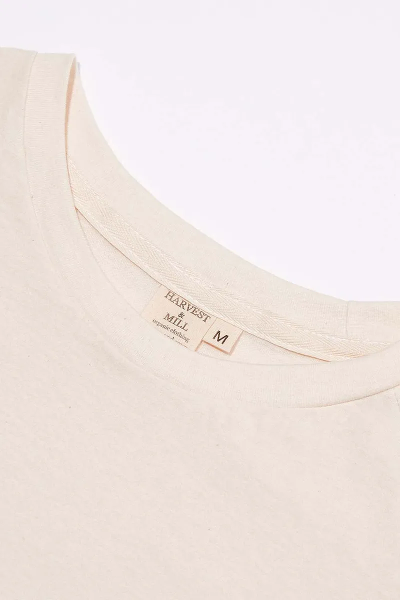 Women's Organic Raglan in Natural 8