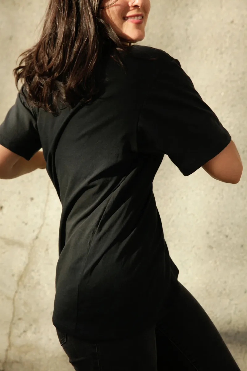 Women's Organic Unisex Style Crew Tee 3