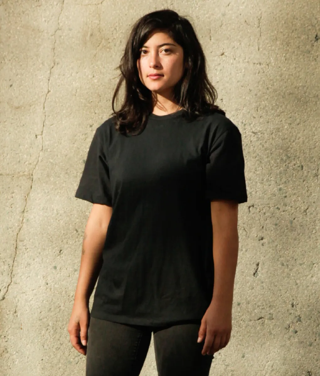 Women's Organic Unisex Style Crew Tee 4