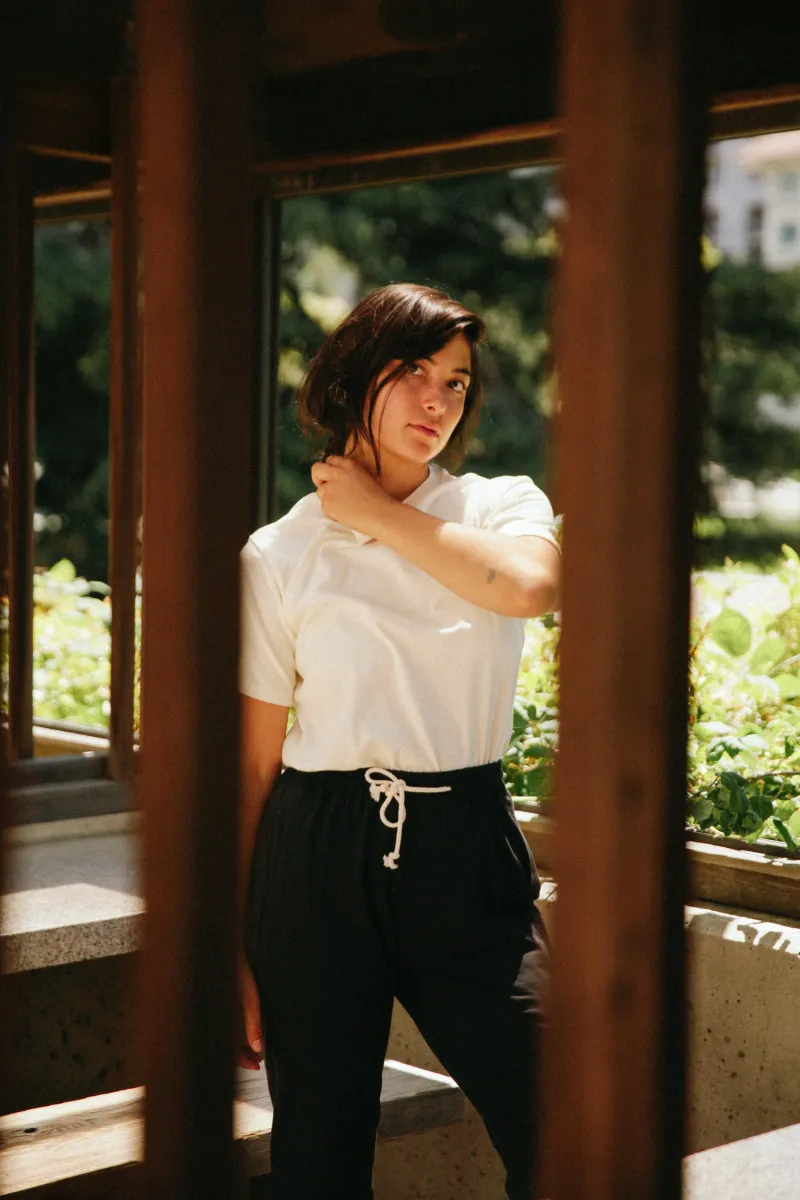 Women's Organic Unisex Style Crew Tee 6