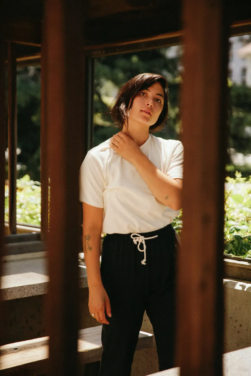 Women's Organic Unisex Style Crew Tee 8