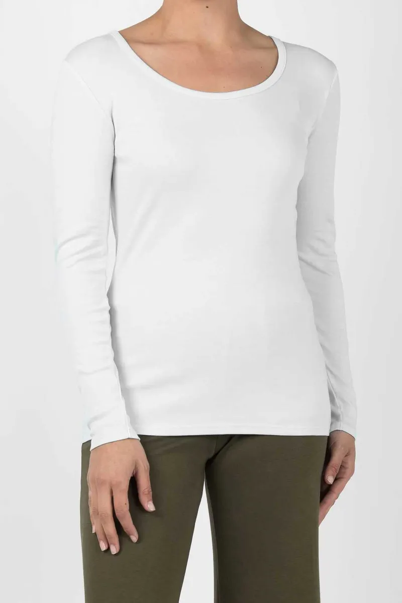 Active Long Sleeve Scoop Tee 3