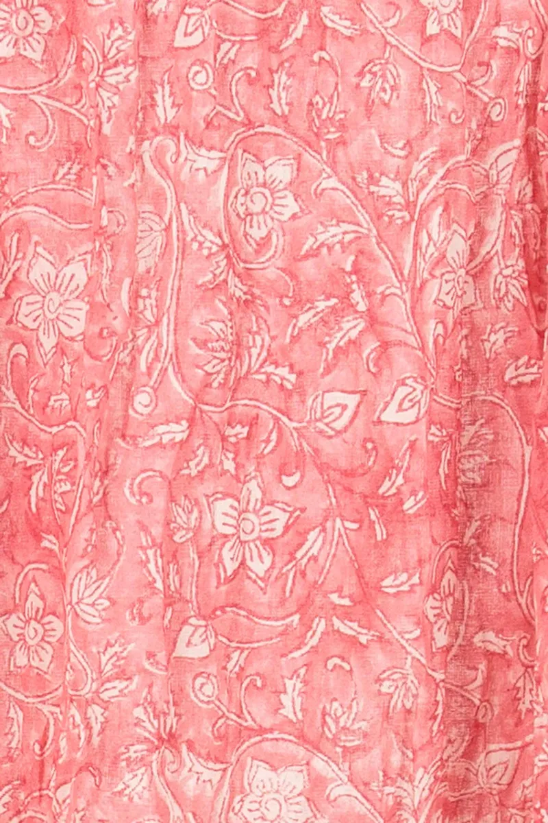 Jasmine Block Print Scarf 2