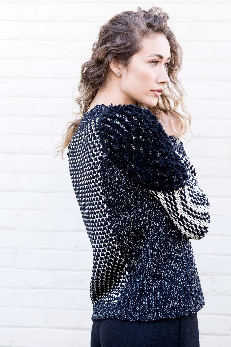 Shaggy Knit Pullover 2