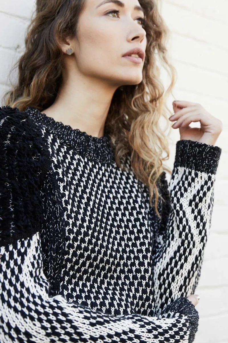 Shaggy Knit Pullover 4