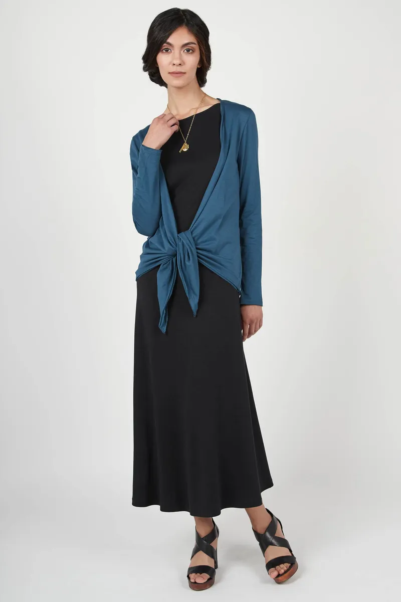 Tie Front Cardigan 2