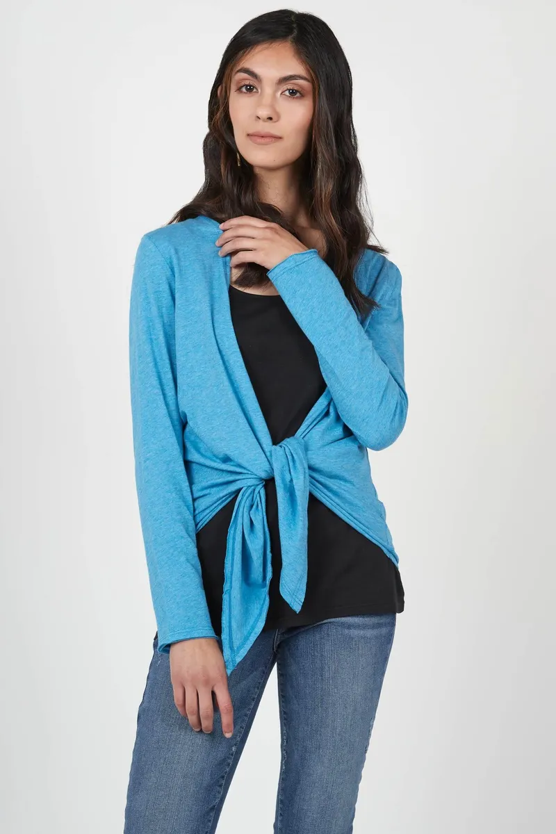 Tie Front Cardigan 8